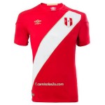 Camisolas de Futebol Peru Equipamento Alternativa Copa do Mundo 2018 Manga Curta Camisolas de Futebol Peru Equipamento Alternativa Copa do Mundo 2018 Manga Curta